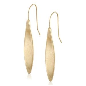 Kenneth Cole New York Gilded Lapis Drop Earrings